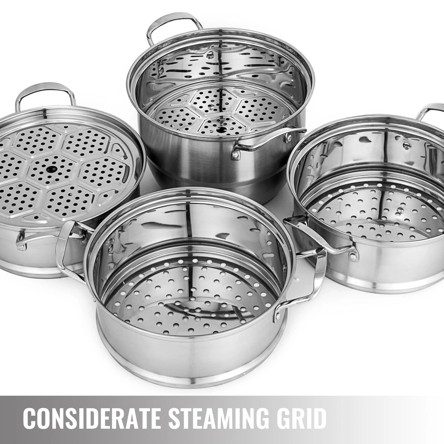Vevor® 5-Tier Stainless Steamer