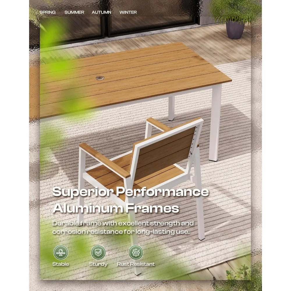 Aluminum Patio Dining Set