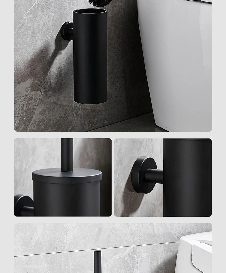 Stainless Steel Wall Mounted Toilet Brush