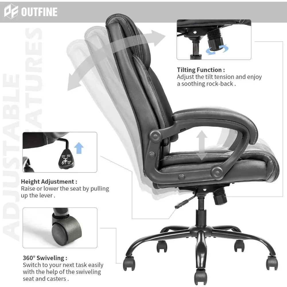 Modern Hydrolysis Leather Office Chair