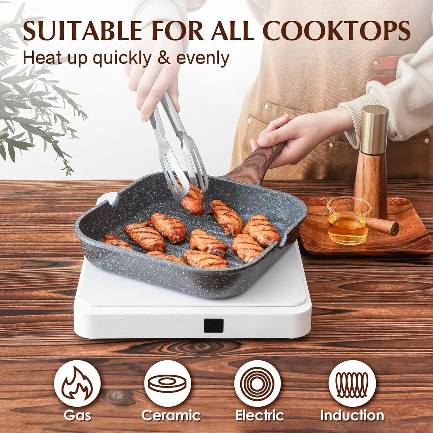 KW Nonstick Grill Pan