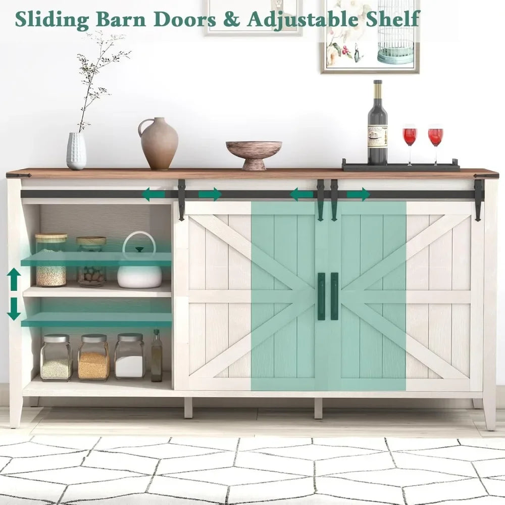Farmhouse Bar Cabinet