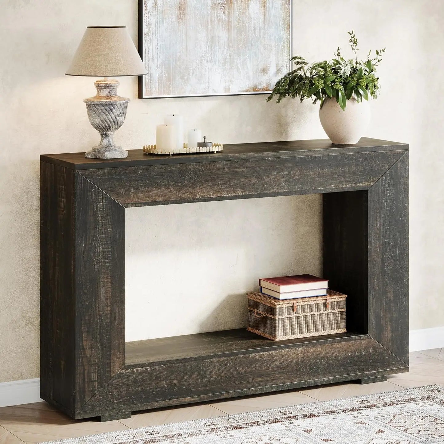 Farmhouse Styled Console Table