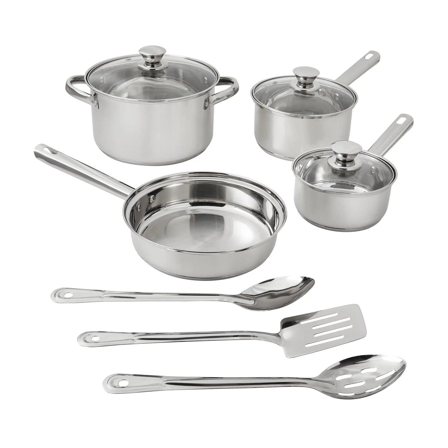 Nonstick Stainless Steel Cookware Set