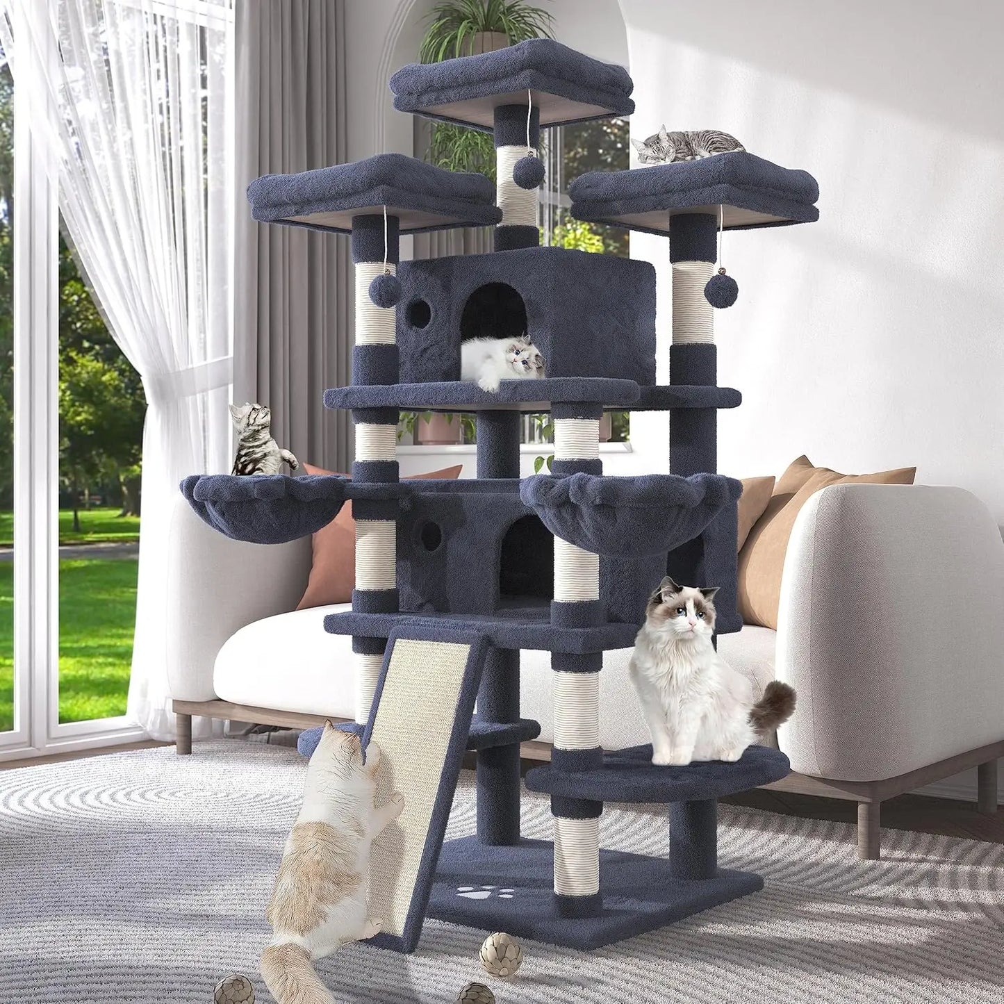 Multi-Level Large Cat Tree