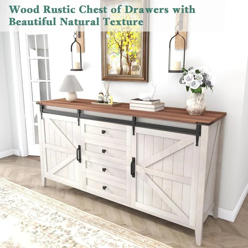 Farmhouse Bar Cabinet