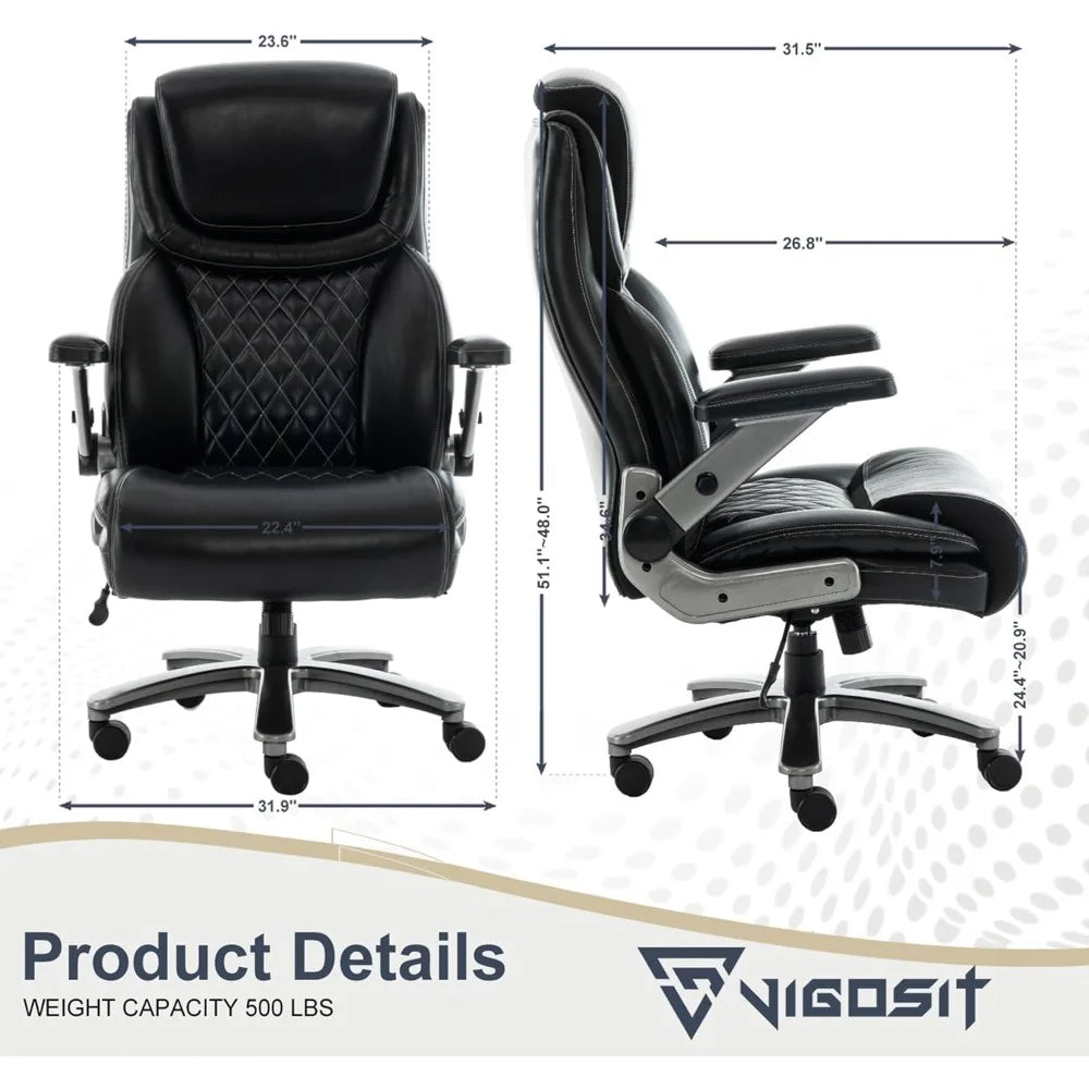 Faux Leather Upholstery Executive Office Chair