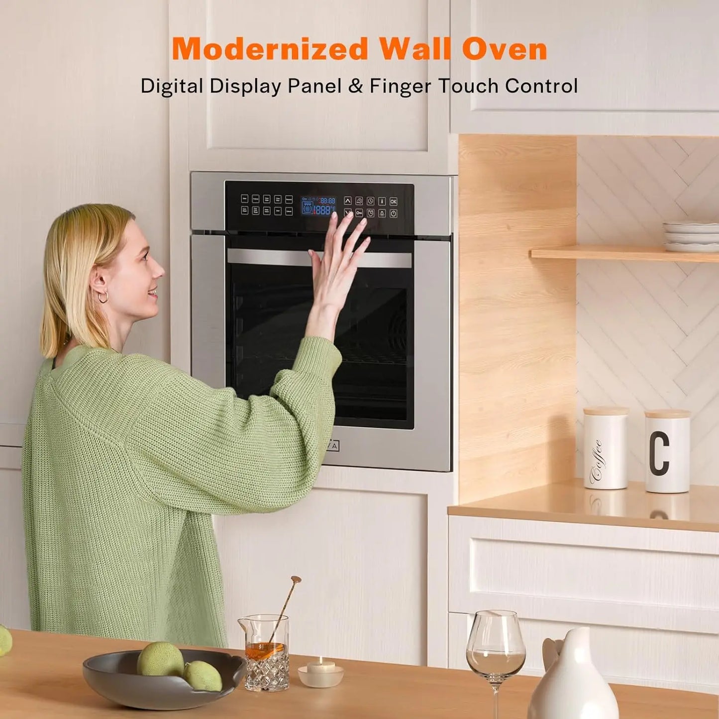 Empava 24" Built-In Electric Single Wall Oven