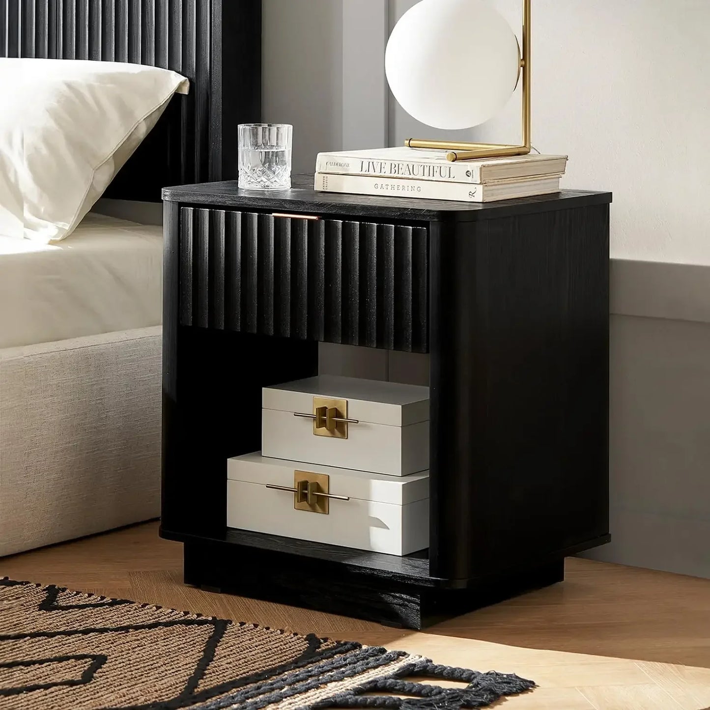 Mid-Century Brooklyn Style Nightstands