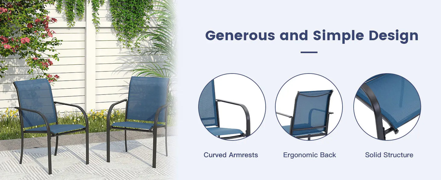 Rectangle Patio Table Set