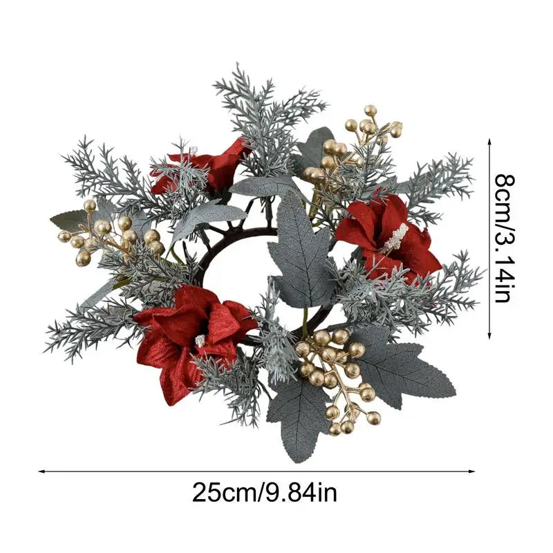 Realistic Pillar Holiday Candle Holder