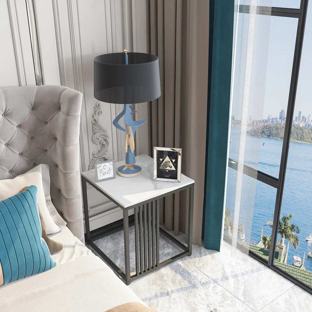 Modern Sintered Stone Side Table
