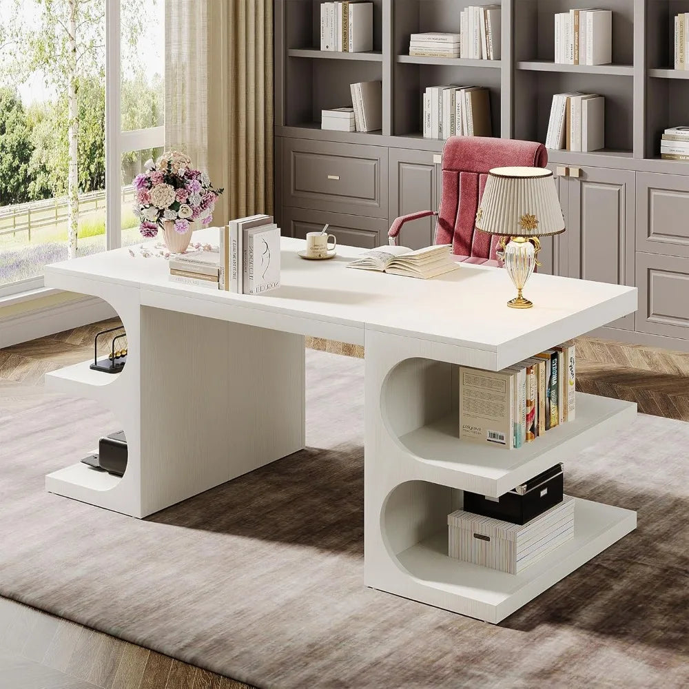 Minimalist Executive Office Desk