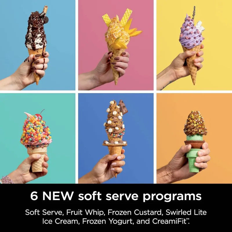 Ninja® Swirl™ By CREAMi® Ice Cream and Soft Serve Maker