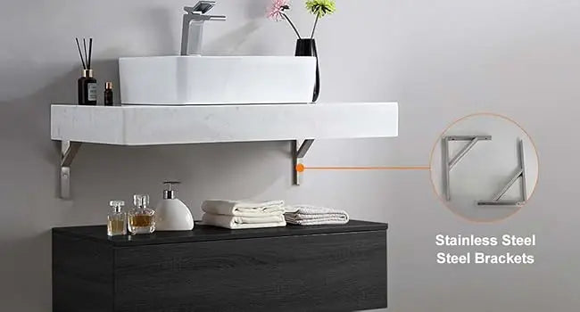 Modern 35'' Floating Bathroom Vanity with Sink