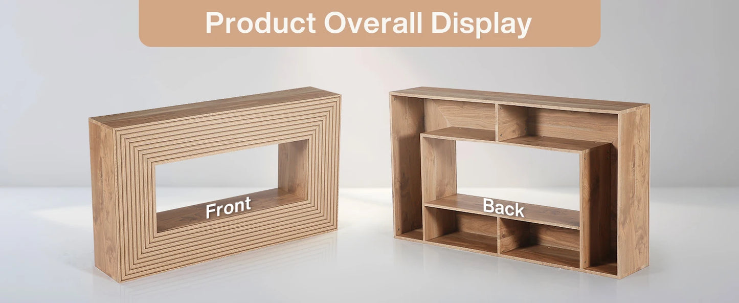 Versatile Rustic Farmhouse Styled Console Table