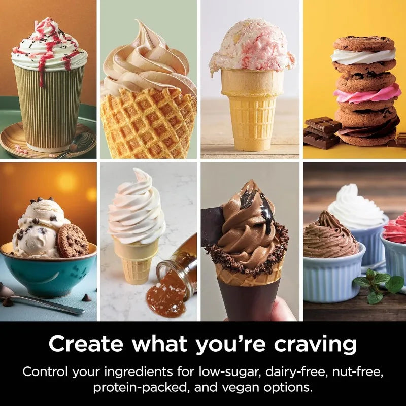 Ninja® Swirl™ By CREAMi® Ice Cream and Soft Serve Maker