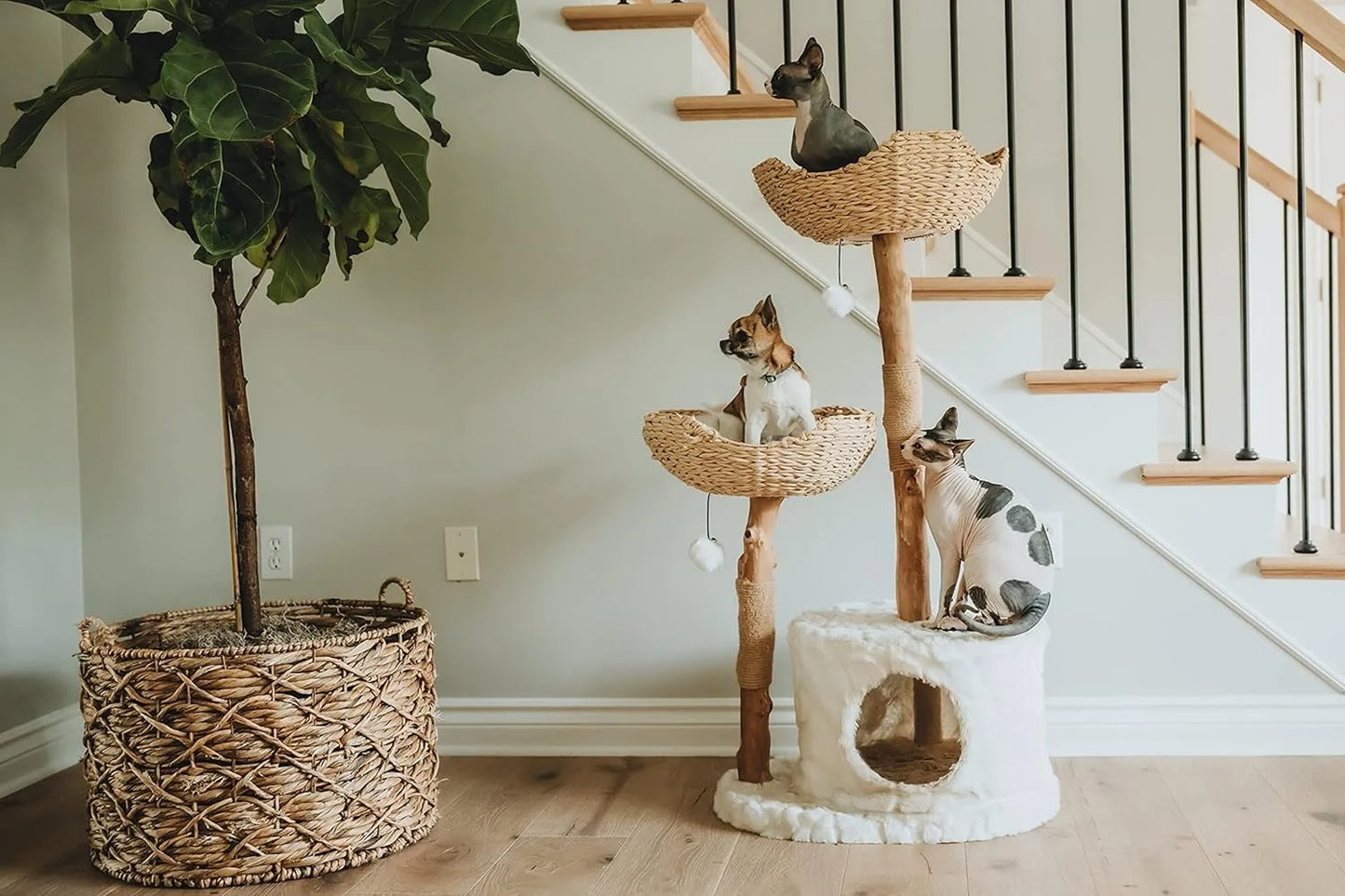 46"Mau Cat Tree Tower