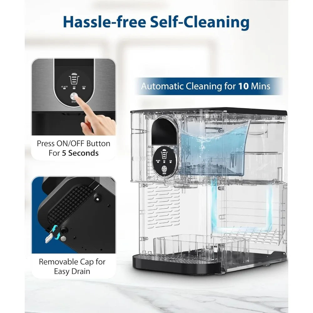 KW Nugget Self-Dispense Ice Maker