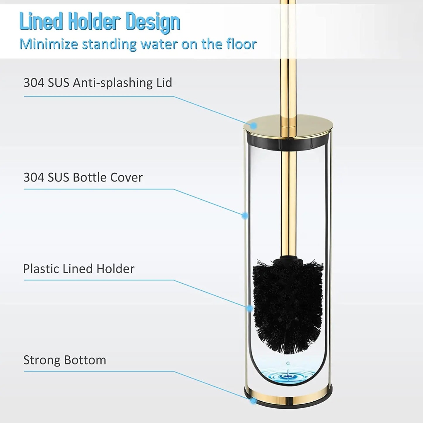 Stainless Steel Toilet Brush