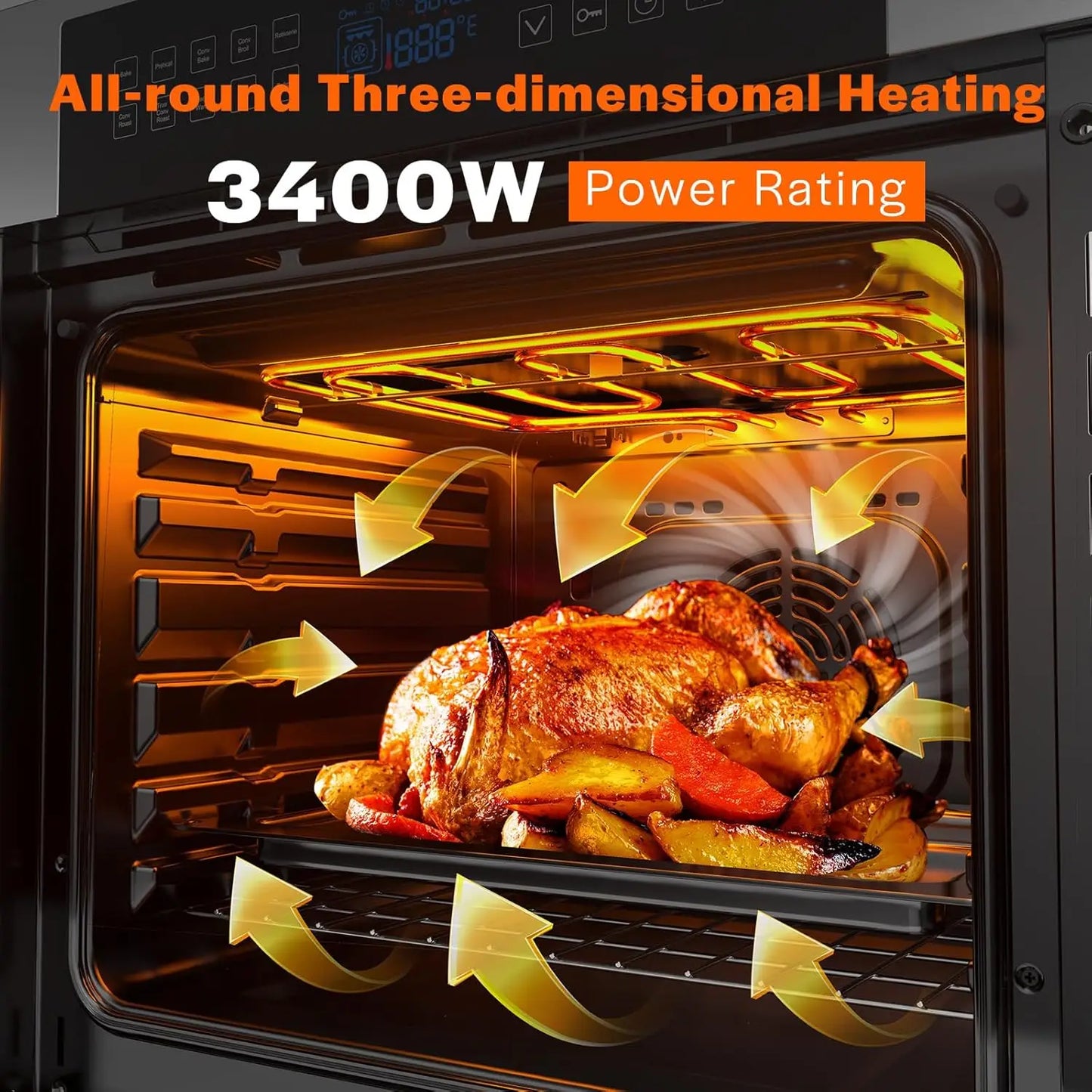 Empava 24" Built-In Electric Single Wall Oven