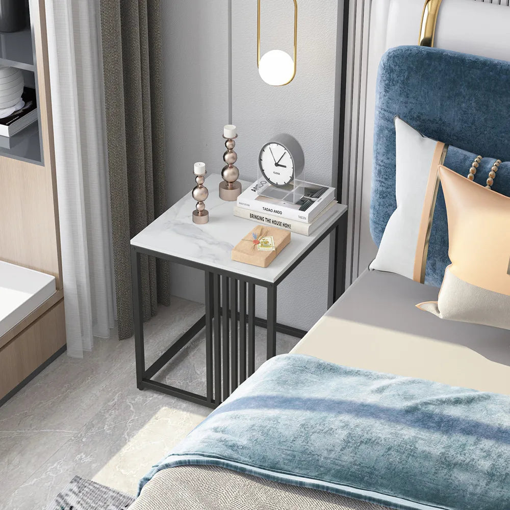 Modern Sintered Stone Side Table