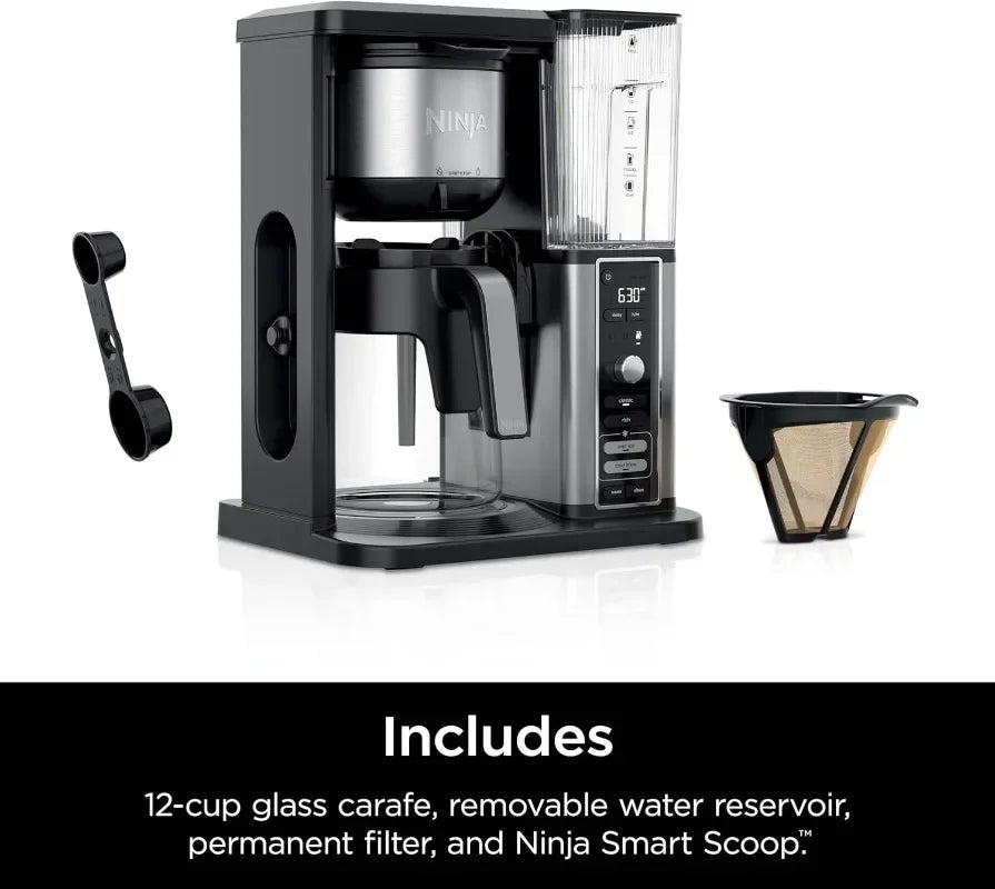 Ninja® Hot & Cold XL 12 Cups Coffee Maker, 4 Brewing Styles with Removable Reservoir