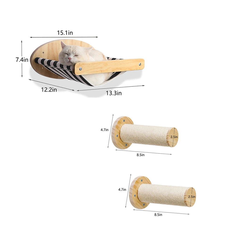 Cat Hammock with Stairways