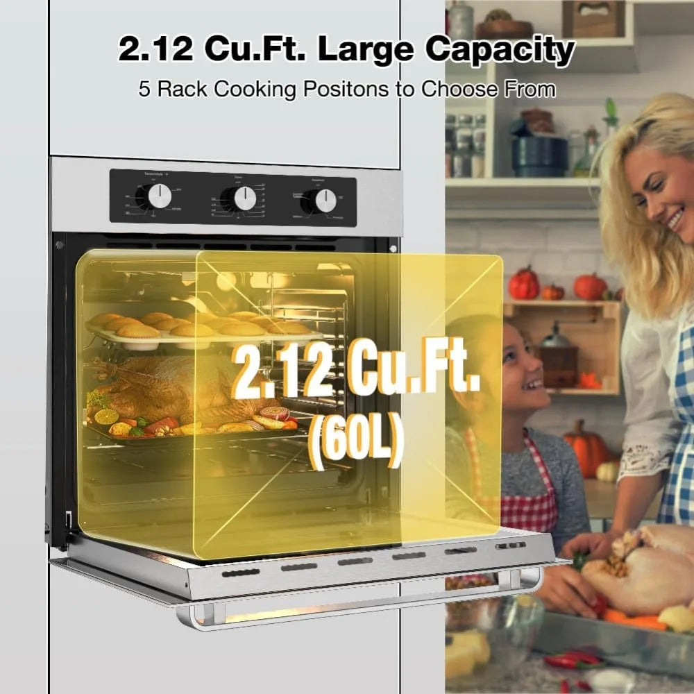 thermomate 24" Built-In Single Gas Wall Oven