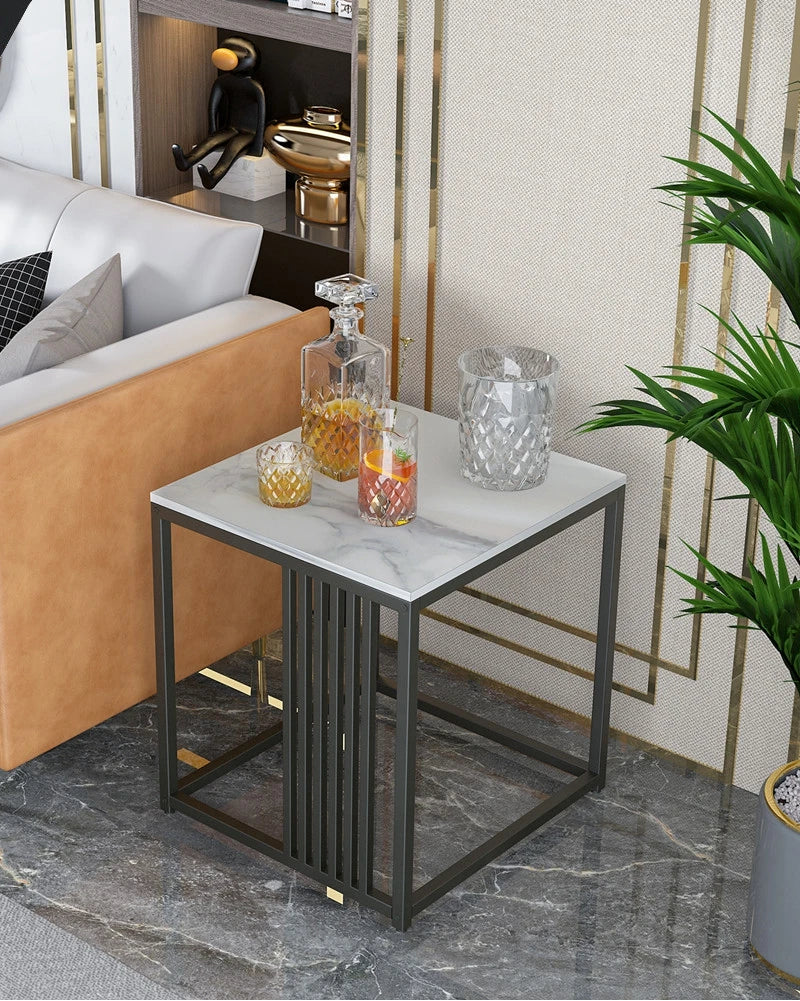 Modern Sintered Stone Side Table