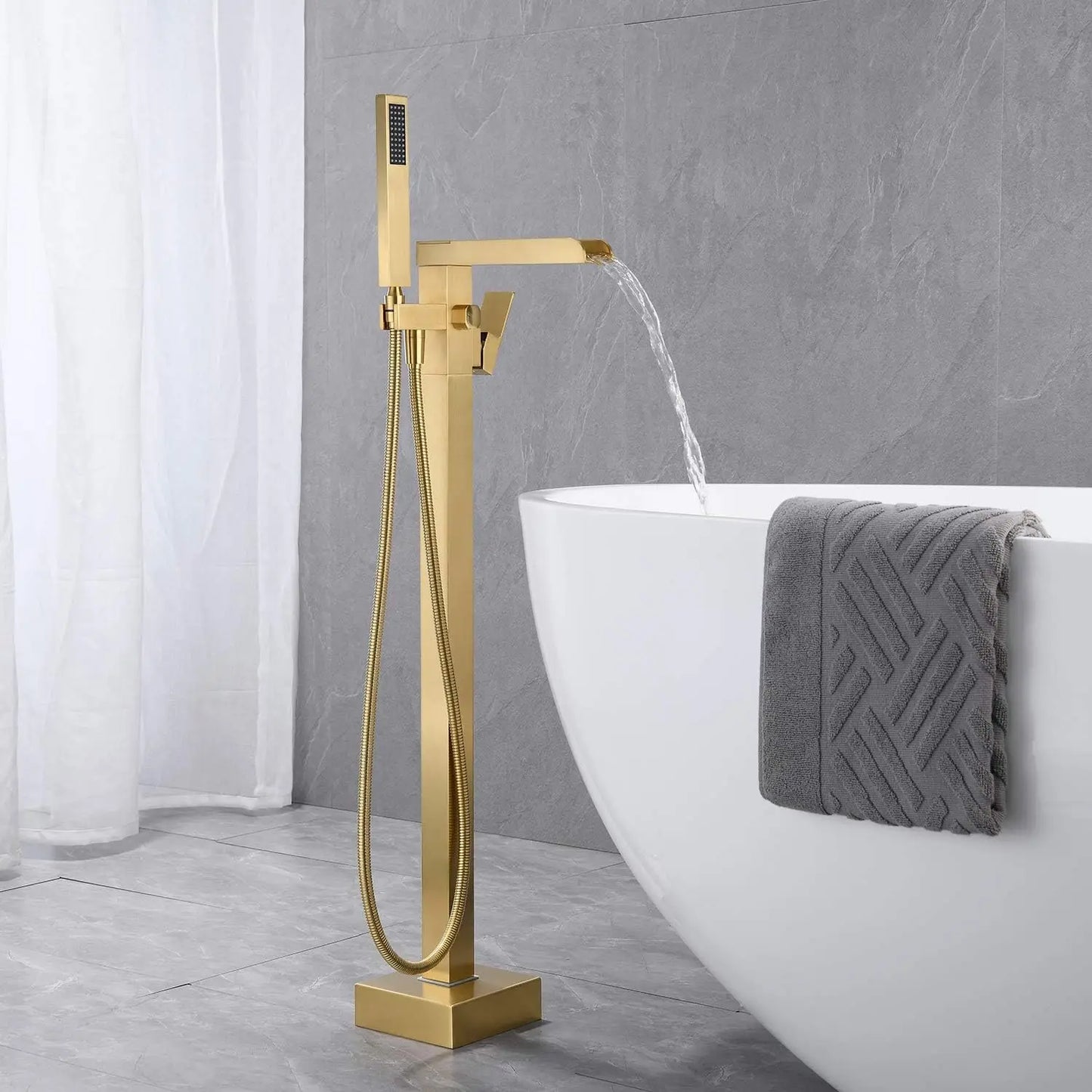 Modern Freestanding Bathtub Faucet