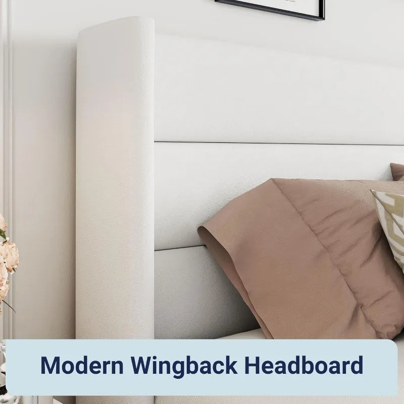 Velvet Lift-Up Storage Bed