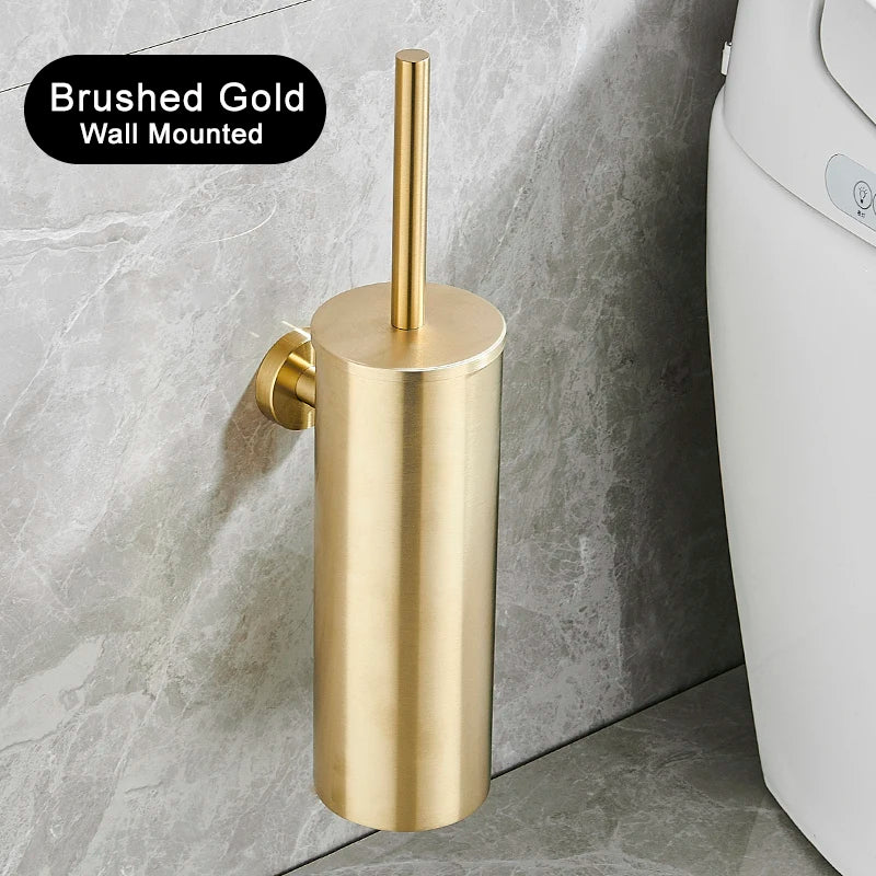 Stainless Steel Wall Mounted Toilet Brush