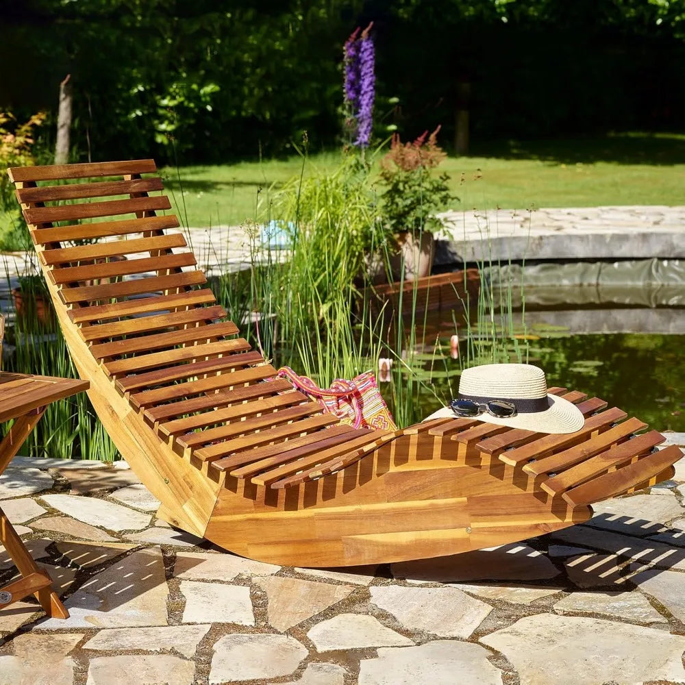 Rocking Chaise Lounge Chair