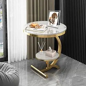 Luxury Marble End Table Decor