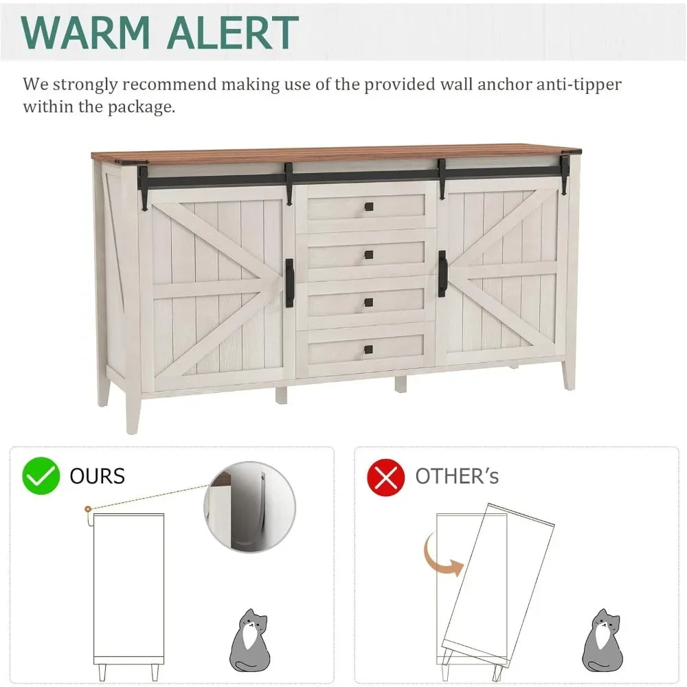 Farmhouse Bar Cabinet
