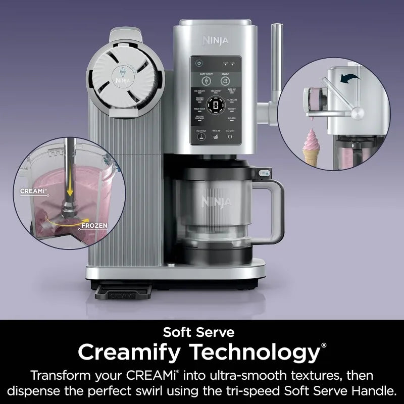 Ninja® Swirl™ By CREAMi® Ice Cream and Soft Serve Maker