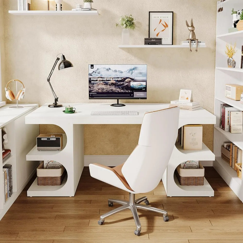 Minimalist Executive Office Desk