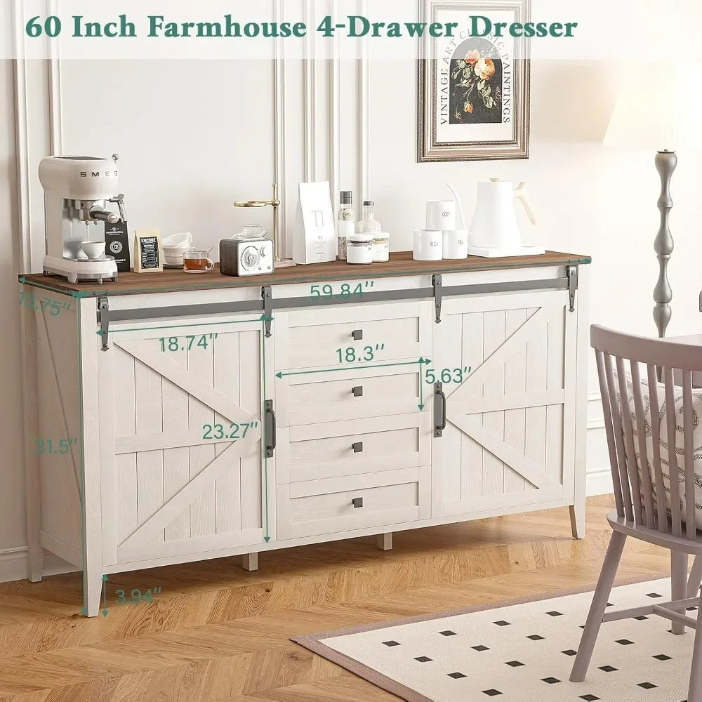 Farmhouse Bar Cabinet