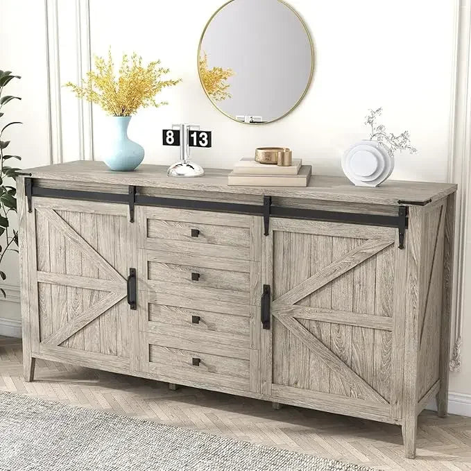 Farmhouse Bar Cabinet