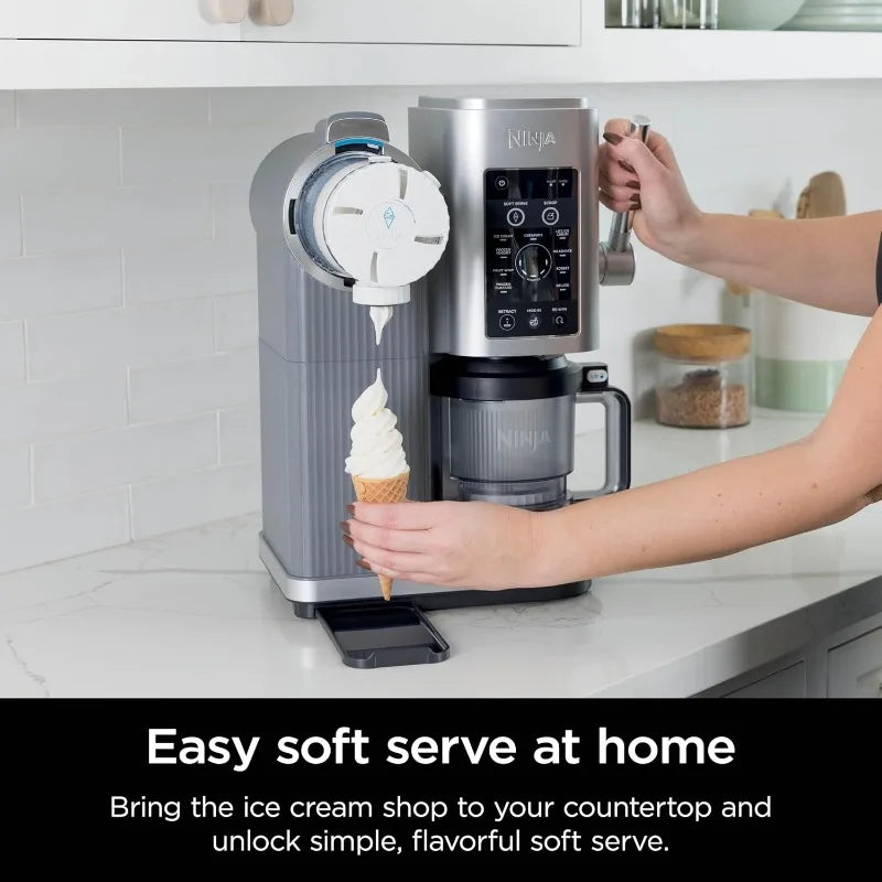 Ninja® Swirl™ By CREAMi® Ice Cream and Soft Serve Maker