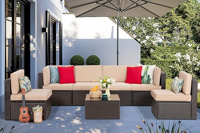 BreezeHaven Outdoor Sectional Set