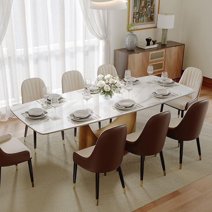 Pandora Luxe™ Sintered Stone Dining Table