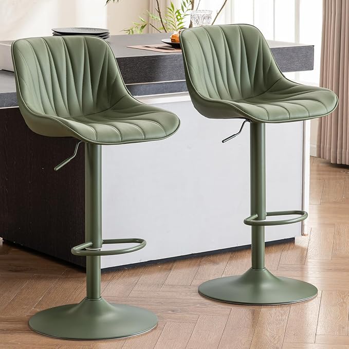 Aurelio 360° Adjustable Bar Stool Set