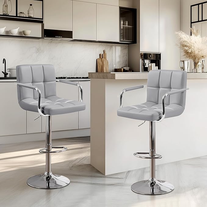 Contour Comfort Swivel Bar Stool Set