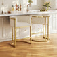 Milan Luxe Barrel Counter Stool Set