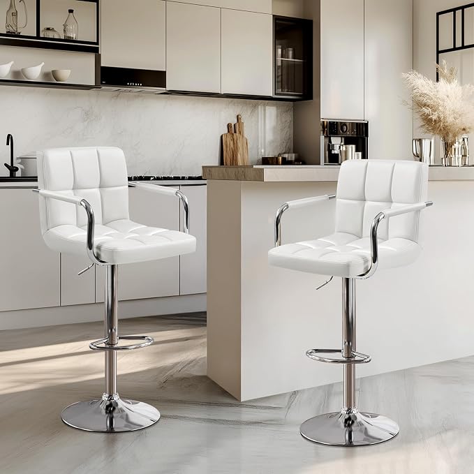 Contour Comfort Swivel Bar Stool Set