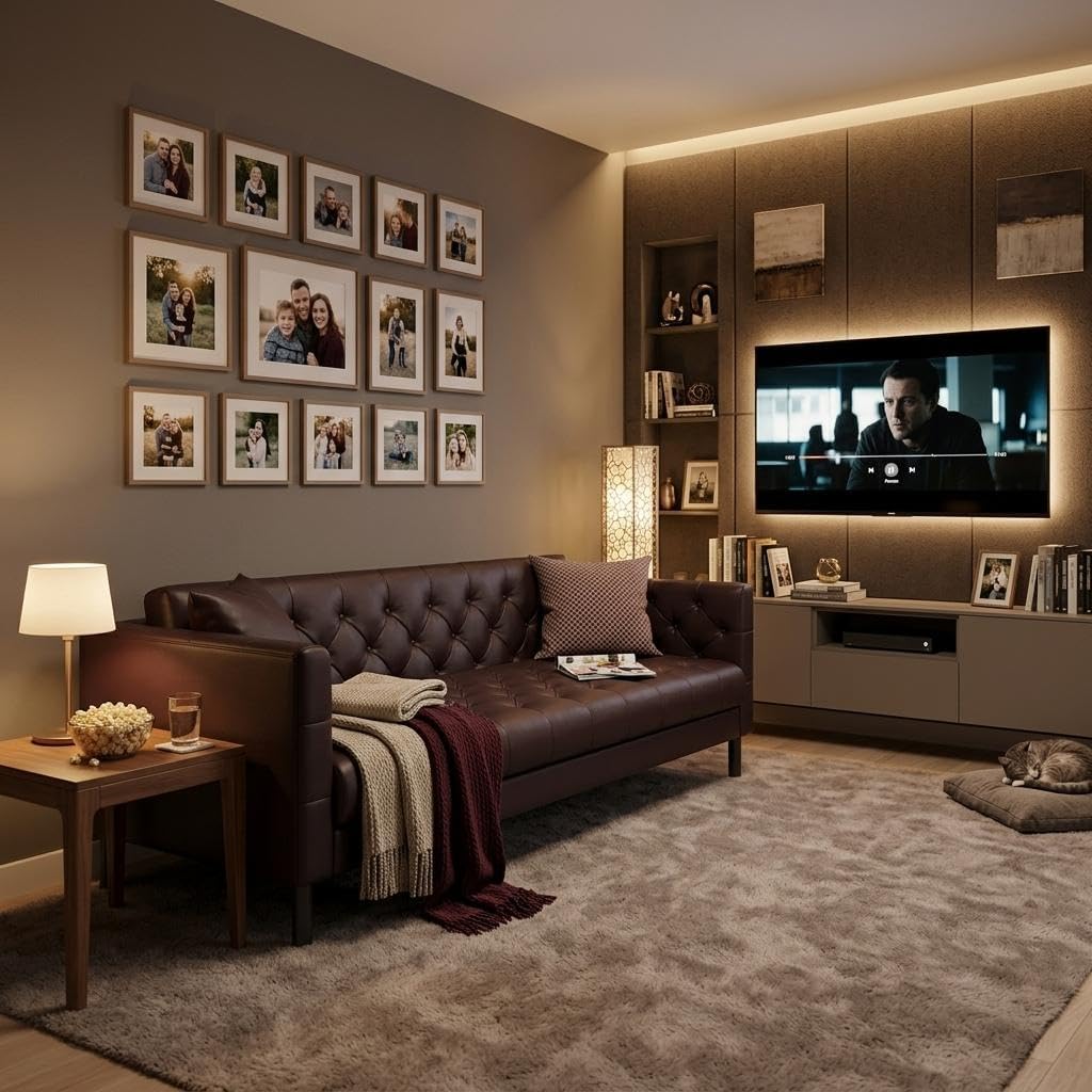 Heritage Tufted Leather Sofa