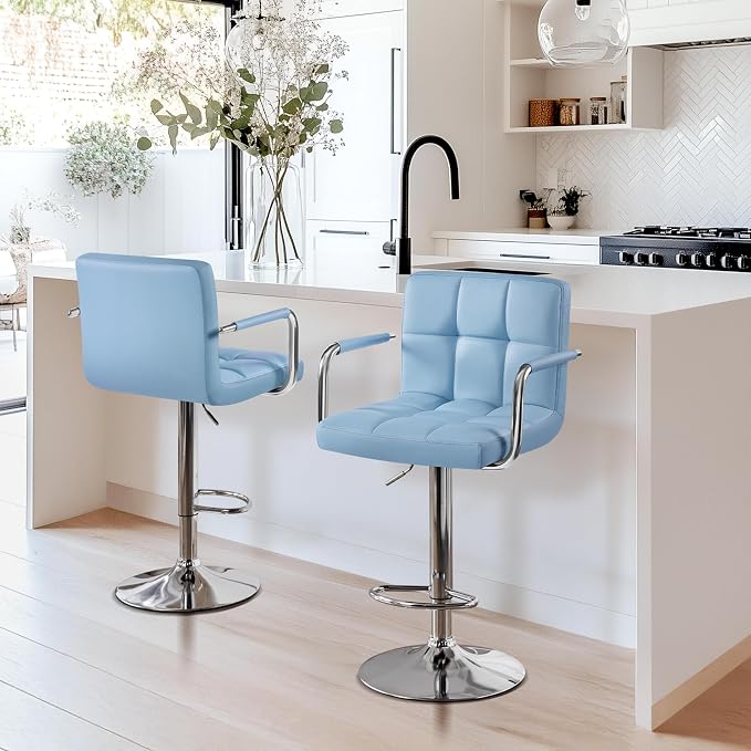 Contour Comfort Swivel Bar Stool Set