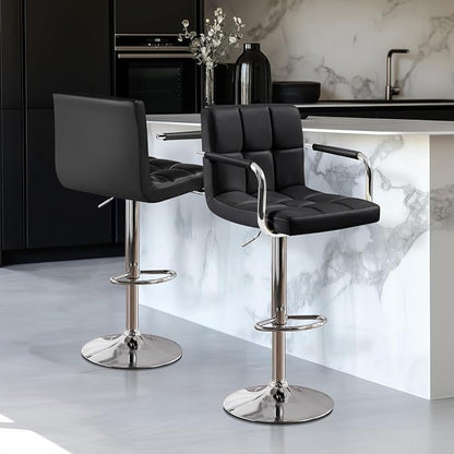 Contour Comfort Swivel Bar Stool Set
